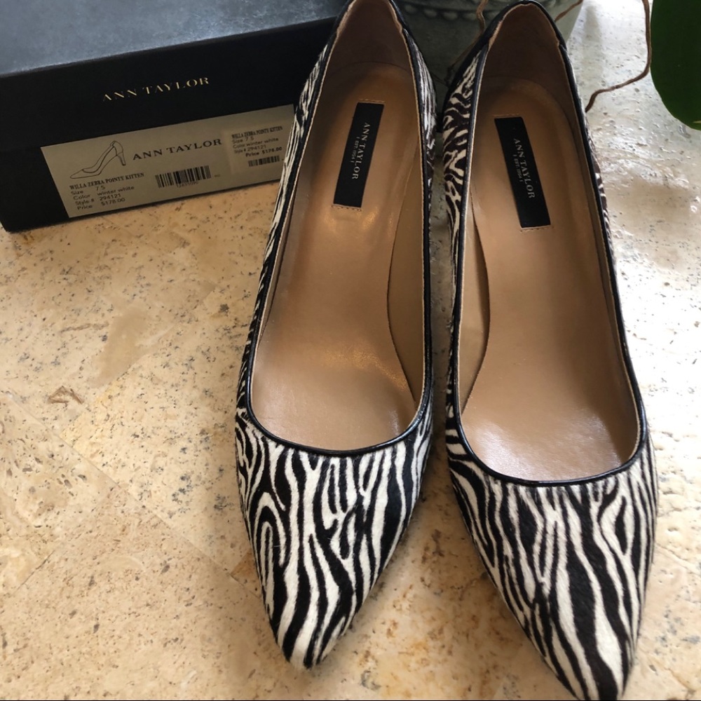 Ann Taylor Calf Hair Shoes